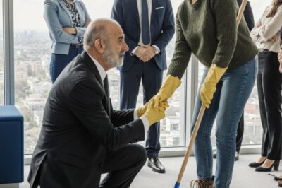 No one at the company really noticed her.