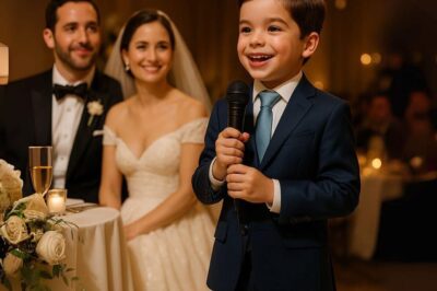 At My Brother’s Wedding, His Bride Sha.med Me in Front of the Whole Room—But Before I Could Speak, My 9-Year-Old Son Took the Microphone and Turned the Tables