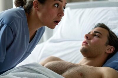 A young nurse was washing a guy in a coma, but one day when she pulled back the blanket, she was totally floored by what she saw