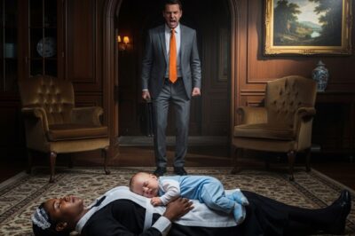“Black Maid Slept on the Floor With the Baby — The Billionaire Saw It… And Then What Happened?”