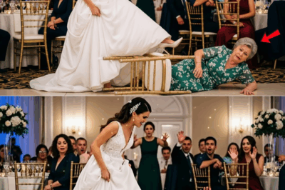 MILLIONAIRE BRIDE KICKED HER POOR MOTHER-IN-LAW — WITHOUT KNOWING WHAT SHE WOULD REVEAL ON THE MICROPHONE…