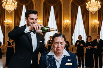 An Arrogant Billionaire Poured Wine on a Janitress’s Head — But Just 10 Minutes Later, He Paid the Heaviest Price…