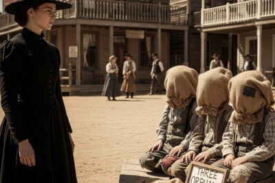 A Lonely Widow Bought 3 Orphans With Sacks on Their Heads and Took Them Away When One of Them…