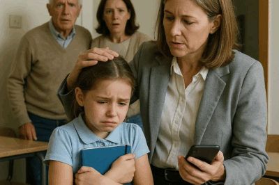 “Teacher, my grandpa did it again…” – The teacher calls the police immediately… Class had ended, but Mariana did not leave.