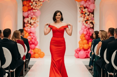 My future mother-in-law said I couldn’t wear white to my wedding because I’d had a child before marriage. She returned my beautiful ivory gown and forced me to wear a tacky red one. I didn’t argue. Instead, I just smiled and agreed, but I had a plan. At the altar, when I stripped off that red dress in front of everyone, and all of my guests rose to their feet,