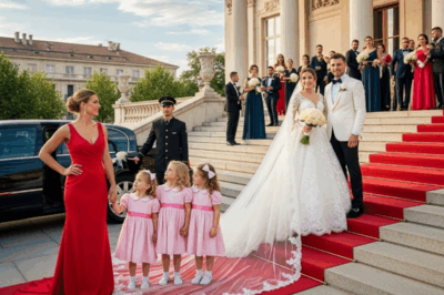 He Invited His Poor Ex-Wife To Shame Her At His Wedding—But She Arrived In A Limo With Their Triplets…CH