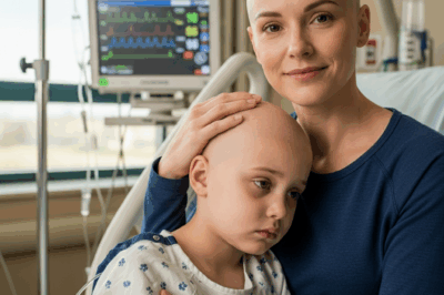 A Mother Shaves Her Head to Stand Beside Her Daughter in the Battle Against