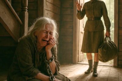 Soldier’s daughter returns home and finds her mother chained inside the house — Her reaction left everyone speechless…