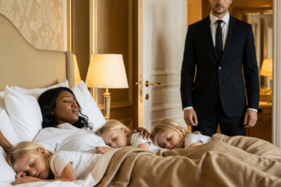 No Maid Survived a Day With the Billionaire’s Triplets… Until the Black Woman Arrived and Did What No One Could