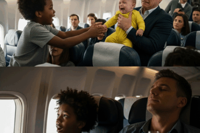 Millionaire’s Baby Cried Nonstop on the Plane — Until a Poor Black Boy Did the Unthinkable