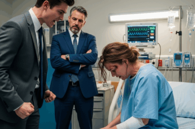 At the Hospital After Giving Birth, My Millionaire Husband Hit Me… and My CEO Father Shut Down His Company…