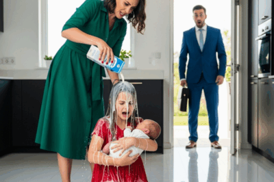 The Stepmother Poured Milk Over the Girl… Then the Millionaire Shouted: “STOP!”