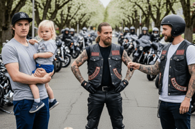 Single Dad Lost His Job for Helping a Biker… Hells Angels Sent 40 Riders to His House….