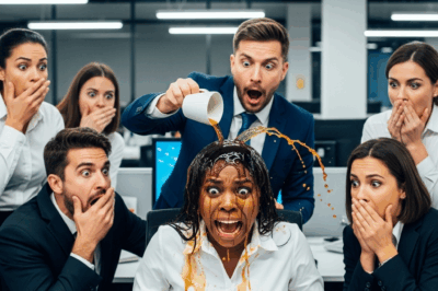 Manager Pours Coffee on Black Woman in Front of Everyone and Curses Her – Minutes Later, Entire Company Is Shocked.