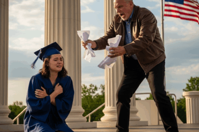 At Graduation Dad Ripped My Degree and Smashed My Trophy On My Head Said Trash Don’t Deserve Success.