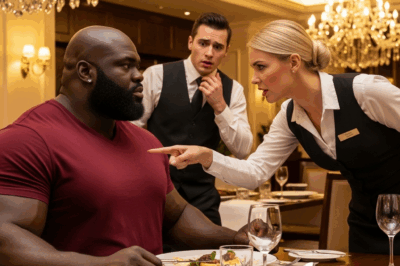 «We don’t serve the poor here», — the waitress shouted. Waiter who offended big shaq didn’t know WHO he was in real…