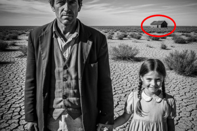 In The Photo: A Father Guides His Daughter In 1909 — But Hunger Already Marked That Look…