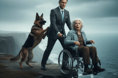 The Rich Son Pushed His Paralyzed Mother Off A Cliff But Forgot About Her Loyal Dog And The Ending…