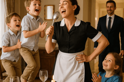 Millionaire Arrived Home Early — What He Saw His Housekeeper Doing to His Kids Made Him Cry… The day started like any other for Adrian Cole, a millionaire known for his real estate investment empire and luxury developments