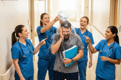 A Billionaire Dis.guised Himself As A poor Cleaner In His Own Newly built Hospital To find….
