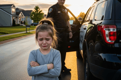 The girl went to the police crying: “Please follow me home” — they came and burst into tears when they saw this scene…