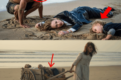 A homeless Black girl finds a billionaire unconscious with his child washed ashore, and then