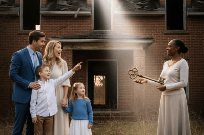 The In-Laws Laughed as They Handed the BLACK WOMAN the Abandoned House — Not Knowing It Was Made of GOLD