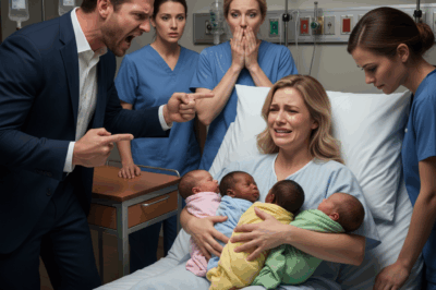 When the babies were born, the room was filled with silence—not amazement, but suspicion.