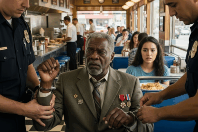 Officers Humiliate Black Veteran At Diner. Seconds Later They See THIS on His Table