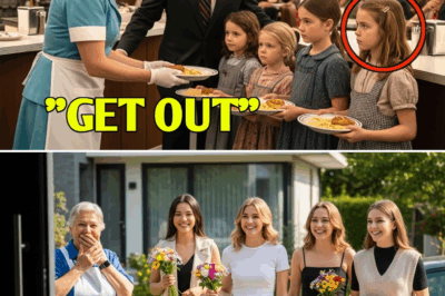 WAITRESS Fed FOUR ORP.HAN GIRLS for 10 YEARS — 12 YEARS Later, an SUV STOPPED at Her DOOR