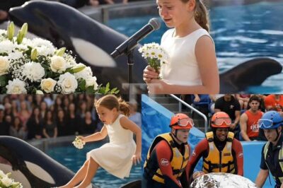 Tears at final show: Late whale trainer’s daughter delivers emotional tribute — But grieving whale’s sudden outburst sends her flying, leaving thousands stunned-