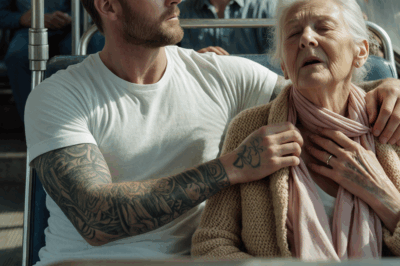 On The Bus, An Elderly Woman Scolded A Young Man For His Tattoos, And He Didn’t Pay Attention… Until This Happened