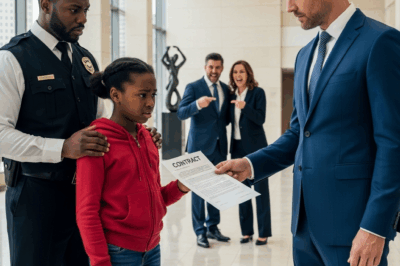 If your daughter can translate this contract, I will double your salary” – The billionaire said to the black gatekeeper, after a while he was shocked by the girl’s talent…