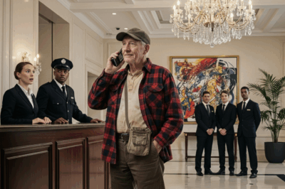 A Farmer Walks Into Hotel But Is Underestimated By The Receptionist — When He Pulls Out The Phone, Everyone Regrets It…