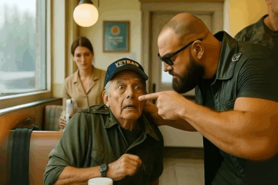 A motorcyclist hi:t an 81-year-old veteran at a diner – no one could have imagined what would happen in the next few minutes…