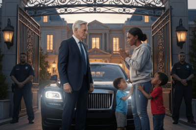 “Can I clean your mansion in exchange for a plate of food? My two younger brothers are very hungry” The black girl begged the billionaire and the unexpected ending…