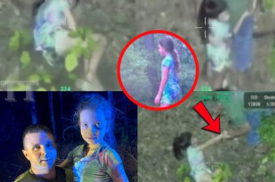MIRACLE RESCUE The incredible moment a missing 10-year-old girl was found curled up in the woods after a frantic 24-hour drone search. The h0rrifying footage is beyond belief.