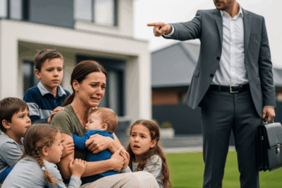 He Threw His Wife and 5 Children Out of the House… BUT WHEN HE CAME BACK HUMILIATED, EVERYTHING HAD CHANGED!