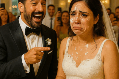 During our wedding, my husband grabbed a huge piece of cake, smeared it on my face, and started laughing out loud: at that moment, I decided I had to get re:v:enge