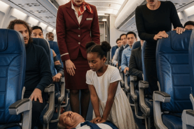 A Poor 12-year-old Black Girl Saved A Millionaire On A Plane… But What He Whispered Made Her Cry Out Loud…