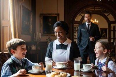 “Millionaire Came Home Early — What He Saw His Maid Doing With His Children Made Him Cry…”