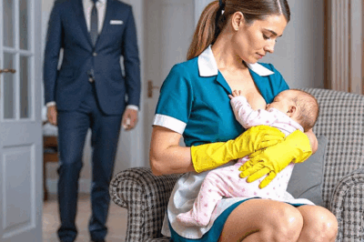 Millionaire Found His Maid Breastfeeding Her Baby and Made a Decision No One Expected