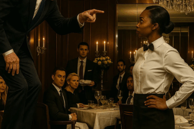 A Billionaire Ordered a Waitress to Kneel Before Him—But Her Response Left Him Stunned