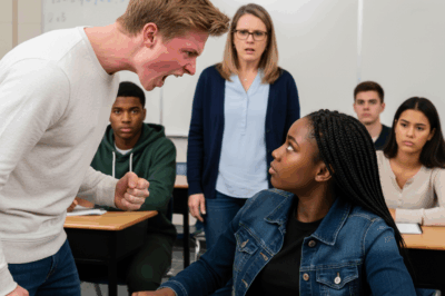 Bully Tries to Drag New Black Student Out of The Class. What She Did Next Shocked Everyone…