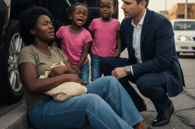 A Homeless Mother Collapsed on the Roadside with Her Twins—Then a Billionaire Stopped, and the Ending Stunned Everyone