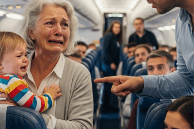 A Stranger Made Me Move Seats Because of My Crying Granddaughter — He Didn’t Expect the Surprise Waiting for Him