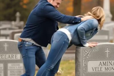 At the cemetery, my brother shoved me against the gravestone, snarling: “This is where you belong.” He didn’t notice the mourners behind us, phones raised, recording every word he said.