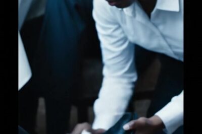 “Kneel down and clean my shoes right now!” The billionaire shouted, but the 24-year-old Black waitress’s calm five-word answer stopped the entire restaurant, ended his career, and changed her life forever. He thought his money was his power… he never expected her dignity to be a weapon.