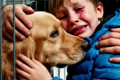 A Boy Pounded on a Cage, Screaming ‘That’s My Dog!’ The Seller Laughed. Then a Stranger Stepped from the Crowd and Said Five Words That Changed Everything.