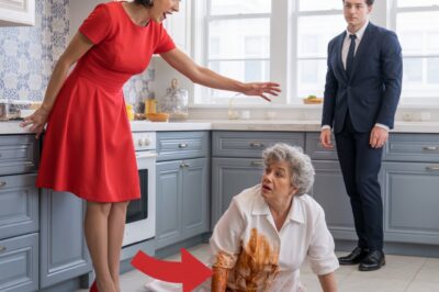 The kitchen’s marble floor was icy, hard, unforgiving. And there, on that icy floor, sat Doña Rosario, a 72-year-old woman. Her frail body was hunched over, her trembling hands resting in her lap. In front of her was a bowl of cold leftovers.